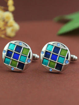 PELUCHE - Mystery Square Cufflinks for Men