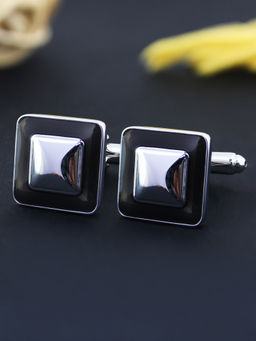PELUCHE - Metal and Enamel Play Cufflinks for Men