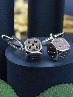 PELUCHE - The Game of Dice Cufflinks for Men