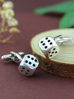 PELUCHE - The Game of Dice Cufflinks for Men
