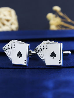 PELUCHE - Game of Cards Cufflinks for Men