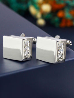 PELUCHE - Striking Crystals Cufflinks for Men