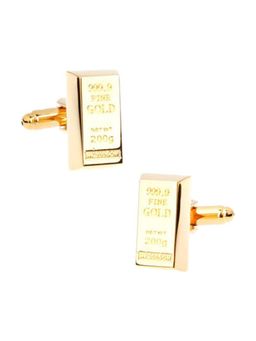 The Tie Hub - Gold Bar Cufflinks