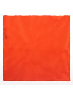 The Tie Hub - Solid Orange Pocket Square