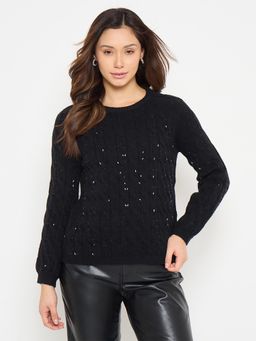 Madame - Black Knit Sweater