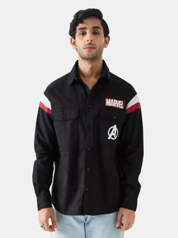 The Souled Store - Official Marvel Avengers 63 Oversized Shirts For Men