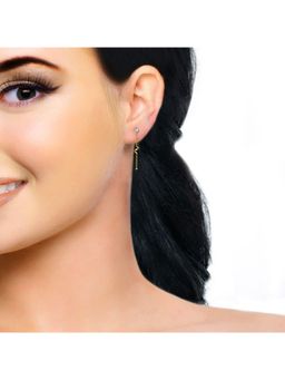 Candere by Kalyan Jewellers - 18k (750) BIS Hallmark Yellow Gold & Certified Diamond Earring for Women