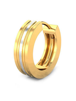 Candere by Kalyan Jewellers - 18k (750) BIS Hallmark Yellow Gold Earring for Women