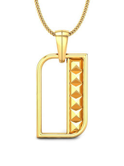 Candere by Kalyan Jewellers - 18k (750) BIS Hallmark Yellow Gold Pendant for Women