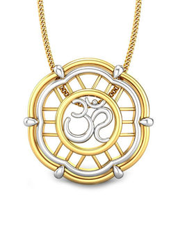 Candere by Kalyan Jewellers - 18k (750) BIS Hallmark Yellow Gold Pendant for Women