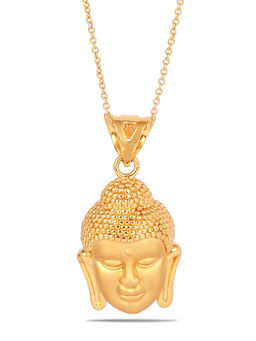 Candere by Kalyan Jewellers - 18k (750) BIS Hallmark Yellow Gold Pendant for Women