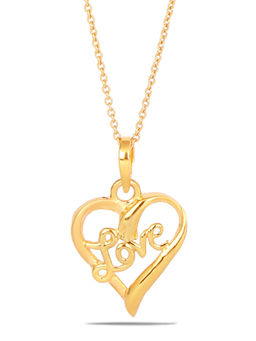 Candere by Kalyan Jewellers - 18k (750) BIS Hallmark Yellow Gold Pendant for Women