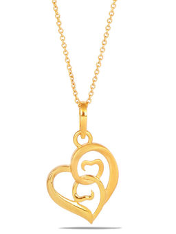 Candere by Kalyan Jewellers - 18k (750) BIS Hallmark Yellow Gold Pendant for Women