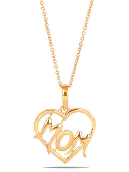 Candere by Kalyan Jewellers - 18k (750) BIS Hallmark Yellow Gold Pendant for Women