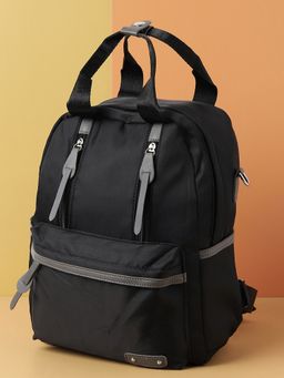 Haute Sauce - Women Solid Black Backpack