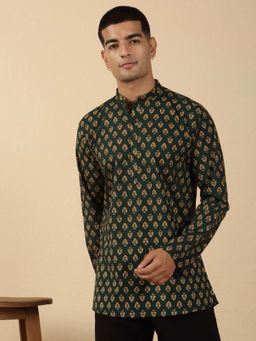 Kraft India - Cotton Ethnic Mandarin Neck Short Kurta