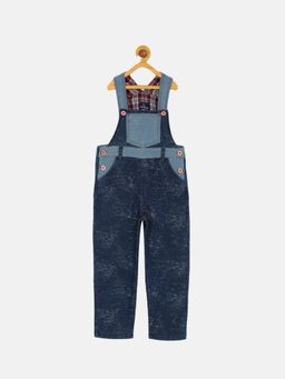 KiddoPanti - Girls Denim Dungaree Pants