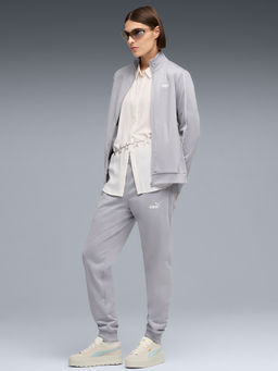 Puma - Women's Knitted Grey Tracksuit