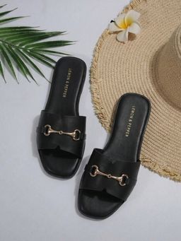 Lemon & Pepper - Black Casual Flats