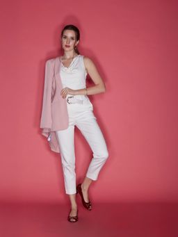 Lemon & Pepper - Women Block Pump Heels - Maroon