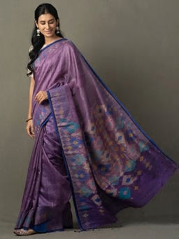 Fabindia - Silk Matka Jamdani Sari