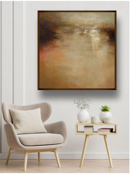 The Art House - Abstract Painting Multicolor (30X30 Inches)