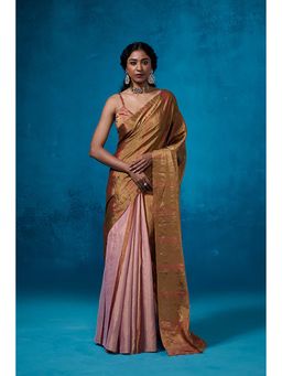 Dressfolk - Yamika Multi-Color Saree without Blouse