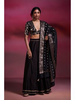 Dressfolk - Zaara Floral Zari Woven Dupatta