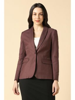 Allen Solly - Women Brown Blazer