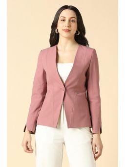 Allen Solly - Women Pink Blazer
