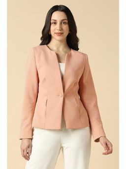 Allen Solly - Women Peach Blazer