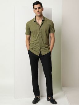 Rare Rabbit - Miraj Olive Shirt