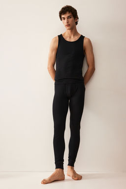 H&M - Men Black Thermolitea Longjohns
