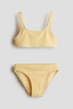 H&M - Girls Yellow Textu Bikini