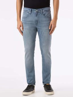 Pepe Jeans - Men Blue Solid Regular Fit Jeans