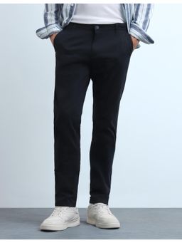 Flying Machine - Men's Slim Tapered Fit Twill Trousers