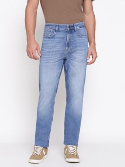 Guess - Men James Eco Immortal Solid Relaxed Fit Denim Jeans