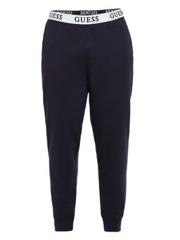 Guess - Cotton Blend Men Solid Jogger Pant