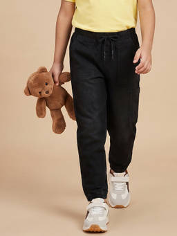 Allen Solly - Boys Blue Solid Jeans