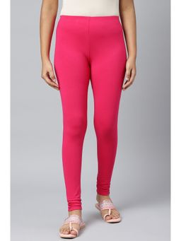 Aurelia - Pink Cotton Lycra Tights