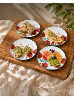 Chumbak - Saanjh Snack Plates Gift Pack Of 4