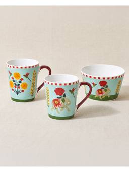 Chumbak - Palace Memoirs Rani Bagh Tea Trio Gift Pack - Pack Of 3