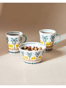 Chumbak - Lost In Paradise Jungle Soiree Tea-Trio Gift Pack Of 3