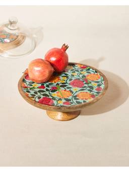 Chumbak - Palace Memoirs Rani Bagh Wooden Cake Stand