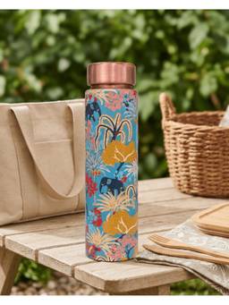 Chumbak - Jungle Folk Copper Bottle 900 Ml