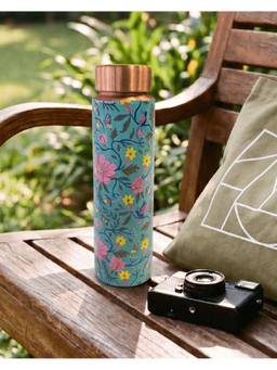 Chumbak - Botanicals Copper Bottle 900 Ml