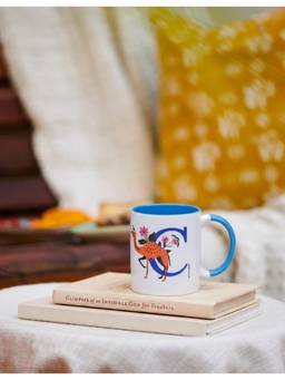 Chumbak - C Gloss Finish Camel Mug