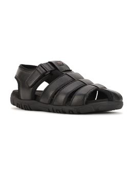 Bata - Solid Black Sandals