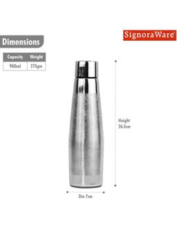 Signoraware - Zest Nickle Copper Bottle 900ml
