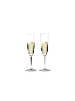 Riedel - Vinum Flute Crystal Champagne Glasses (Pack of 2)